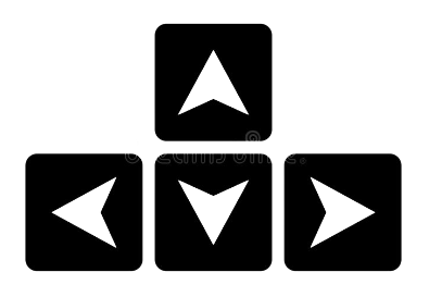 arrow keys
